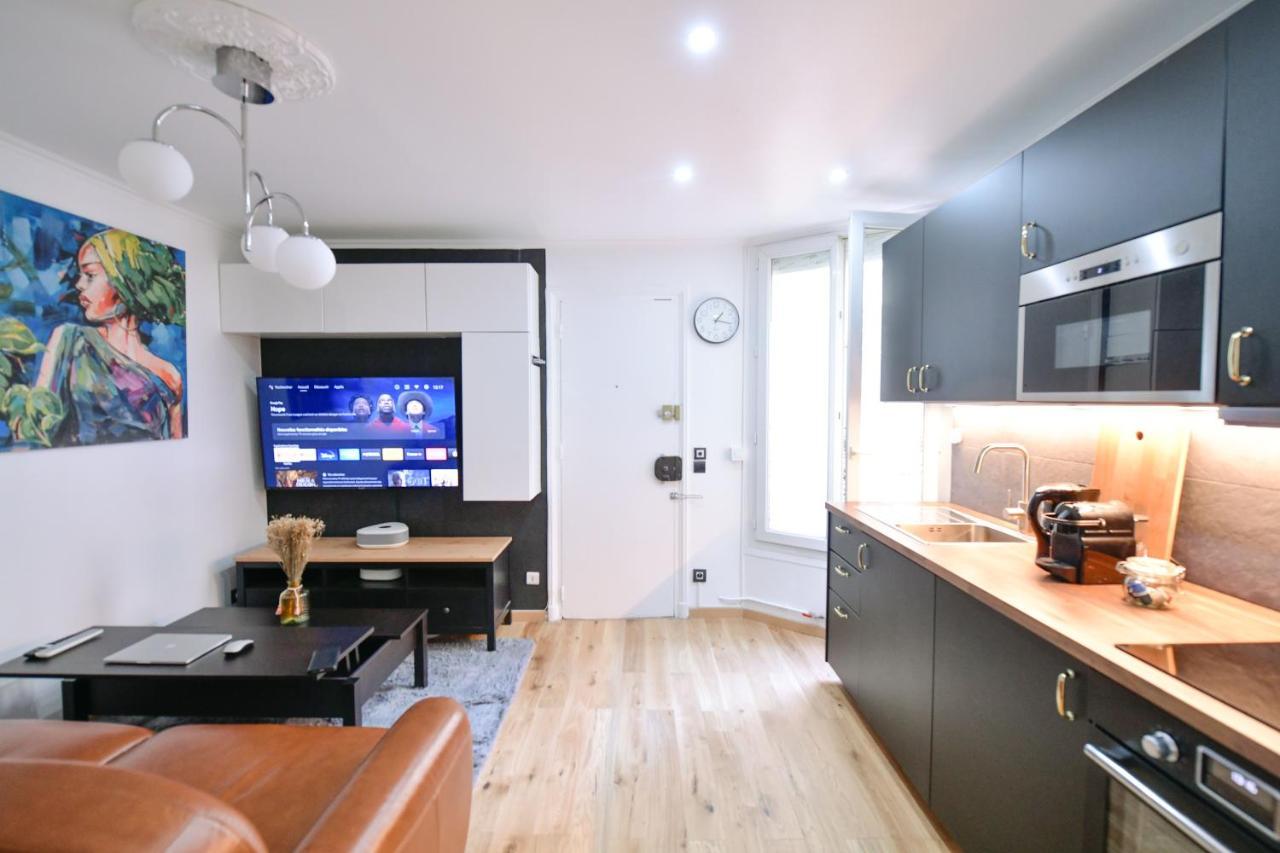 Paris La Villette - Charming Apartment 2 Rooms Buitenkant foto